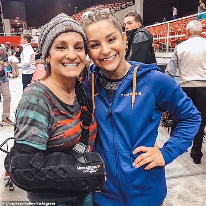 Mary Lou Retton (right) and Hoda Kotb taking a photo during/after their interview on the Today show.